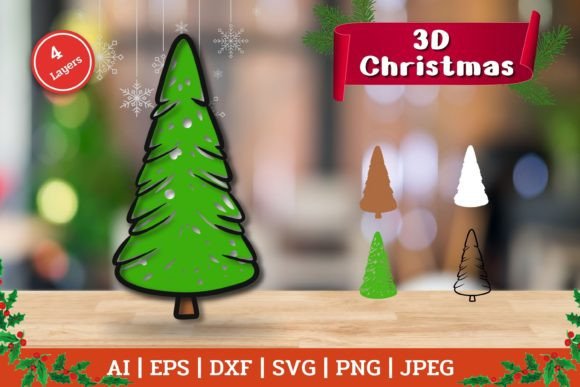 3D Layered Christmas Tree: Creative Uses and Practical Benefits for Holiday Projects
