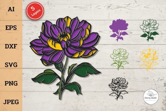 3D Layered Halloween Flower: Creative Possibilities for Every Occasion