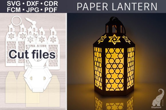 3D Oriental Paper Lantern SVG Template: Creative Possibilities for DIY Enthusiasts and Event Planners
