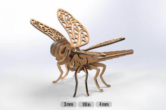 Dragonfly 3D Animal SVG for LaserCutting: A Practical Guide to Choosing the Right Digital Design File