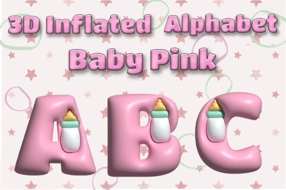 Enhancing Creativity with the 3D Baby Shower Alphabet - Yellow