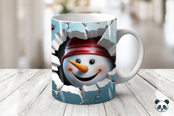 How 3D Funny Snowman Mug Wrap Sublimation is Revolutionizing Custom Merchandise