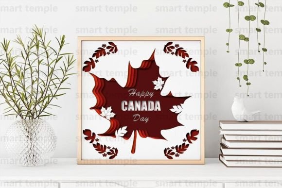 Leaf SVG, Welcome Canada 3D Shadowbox: A Strategic Design for Creative and Business Goals